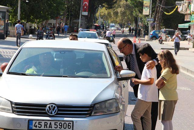 Kula'da 'yaya güvenliği nöbeti'