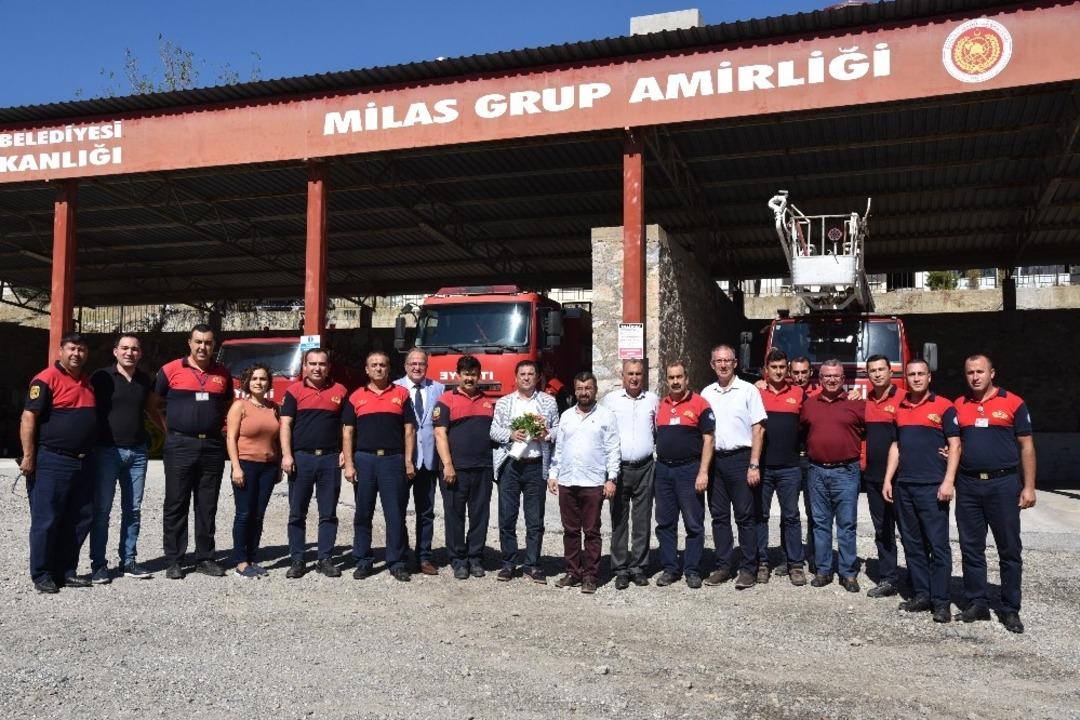 Başkan Tokat itfaiye haftasını kutladı