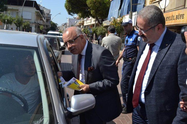 Salihli’de yaya geçitlerinde ’Güvenlik’ nöbeti G4