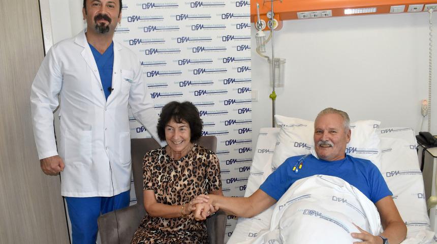 Tatilde kalp krizi ge&ccedil;iren turist, ameliyatla sağlığına kavuştu