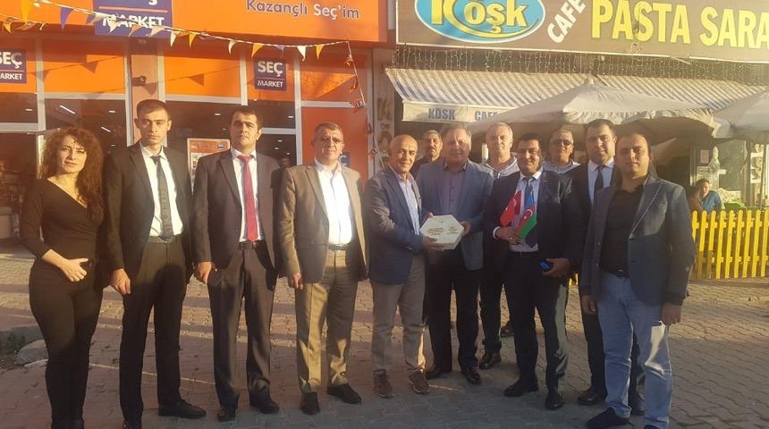 Azerbaycan heyetinden Başkan Ensari&rsquo;ye ziyaret