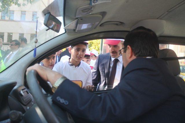 Bayburt’ta ‘Yaya Geçidi Nöbeti’ farkındalık etkinliği