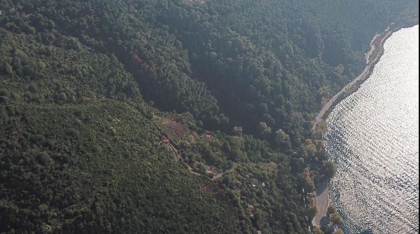 Son dakika: Beykoz Anadolu Kavağı’nda orman yangını!