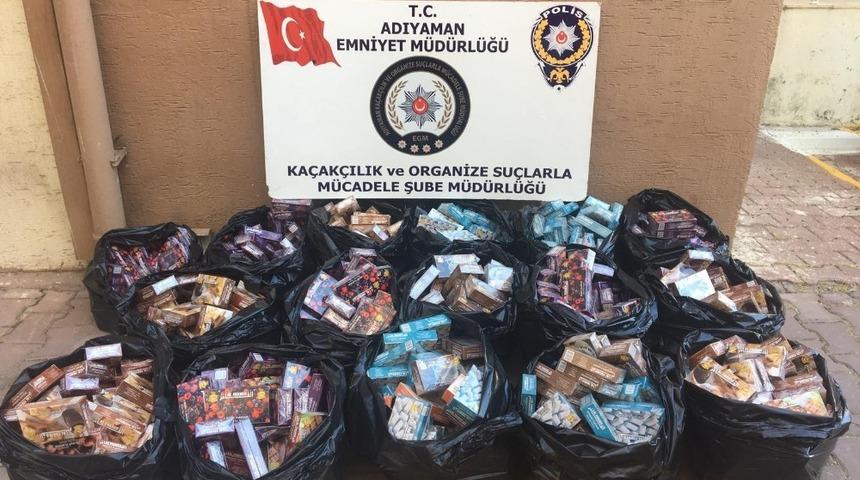 Adıyaman’da kaçakçılığa geçit yok