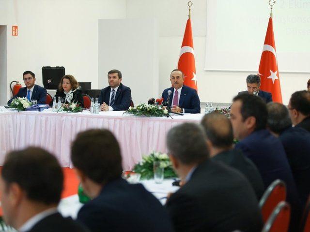 Bakan Çavuşoğlu: “Terör örgütleriyle mücadelemizi aynı kararlılıkla devam ettirmemiz gerekiyor”