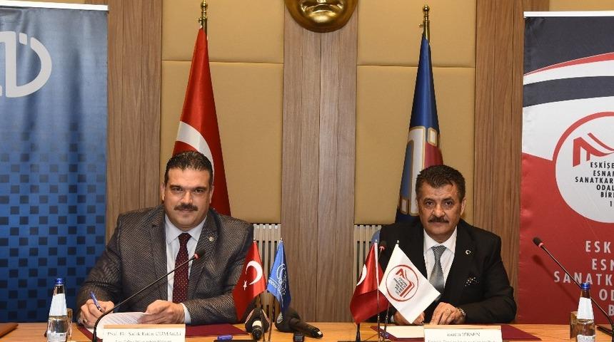Anadolu &Uuml;niversitesi ve ESESOB arasında iş birliği protokol&uuml; imzalandı