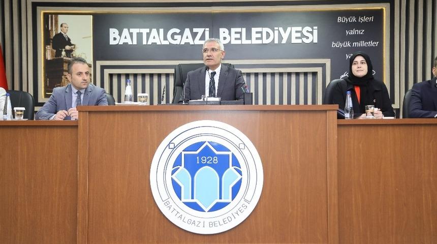 Battalgazi Belediye Meclisi Ekim ayı toplantısı yapıldı