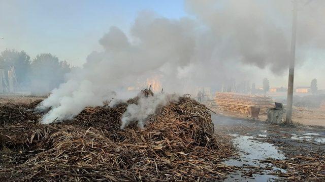 Yanan kabuklar korkuttu