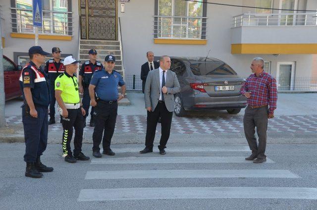 Kargı’da ’Yaya Geçidi Nöbeti’ uygulaması