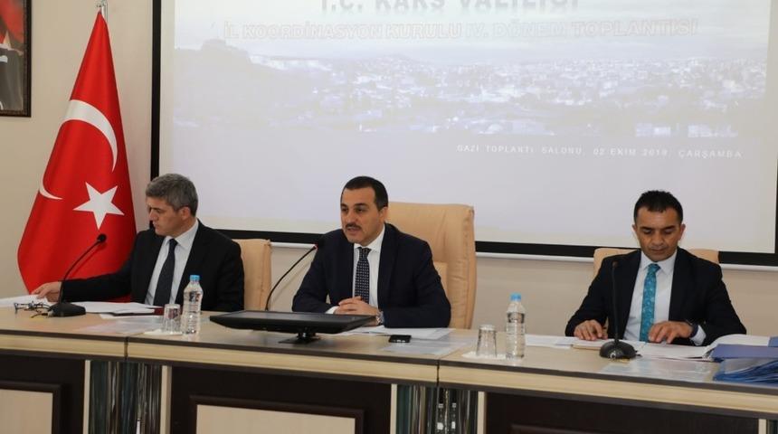 2019 Yılı 4. D&ouml;nem İl Koordinasyon Kurulu Toplantısı yapıldı