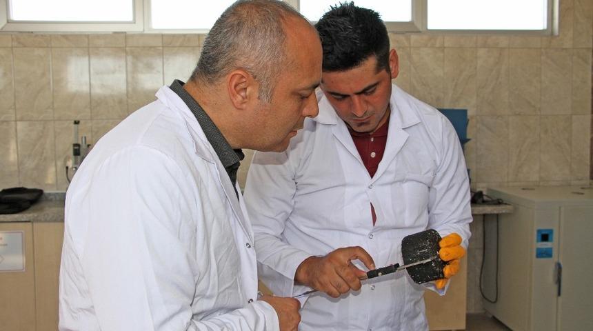 Talas&rsquo;ın asfaltı TSE belgeli