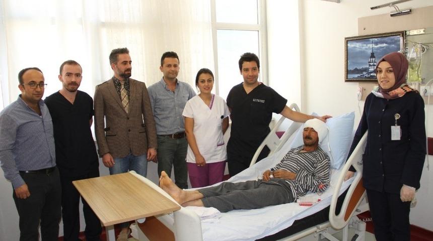 Şemdinli&rsquo;de ilk beyin t&uuml;m&ouml;r&uuml; ameliyatı yapıldı