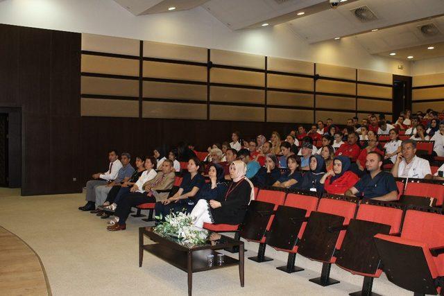 GAÜN Hastanesi’nde afet ve acil durum eğitimi düzenlendi