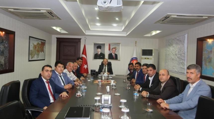 T&uuml;rkiye Kamu-Sen&rsquo;den Vali Pehlivan ve Emniyet M&uuml;d&uuml;r&uuml; Başbuğ&rsquo;a ziyaret