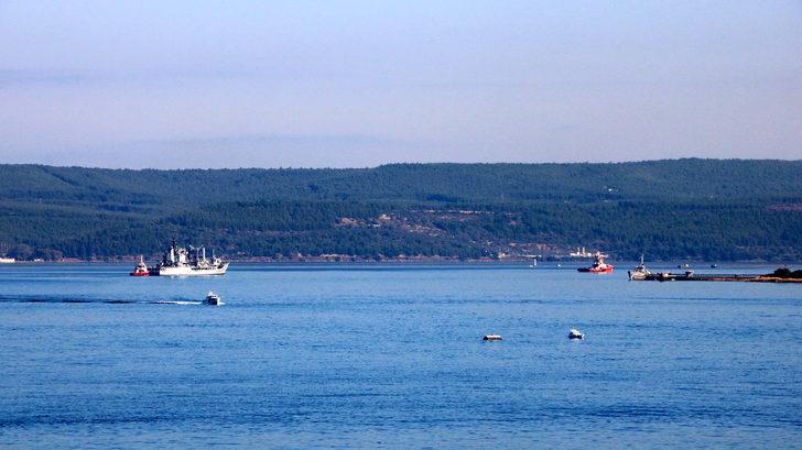 Çanakkale Boğazı'nda tatbikat hareketliliği! NATO gemileri geldi G5