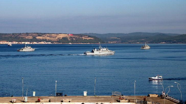 Çanakkale Boğazı'nda tatbikat hareketliliği! NATO gemileri geldi G4