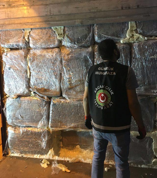 İpsala'da TIR'da 335 kilo esrar ele geçirildi