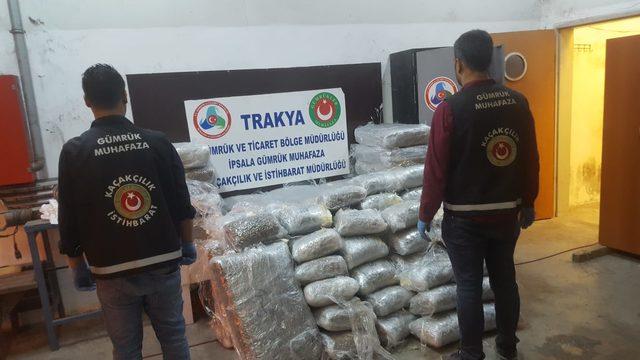 İpsala'da TIR'da 335 kilo esrar ele geçirildi