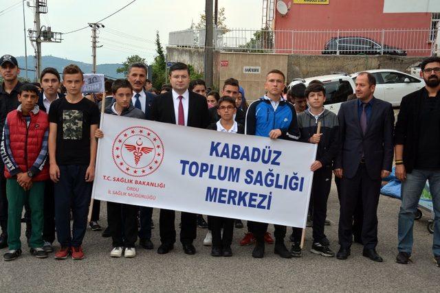 Kabadüz’de ‘Dünya Yürüyüş Günü’ etkinliği