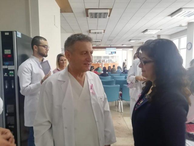 ERÜ Tıp Fakültesi Genel Cerrahi Anabilim Dalı ve Cerrahi Onkoloji Bilim Dalı Başkanı Prof. Dr. Erdoğan Sözüer:“Ülkemizde her 10 kadından 1’i meme kanserine yakalanıyor”