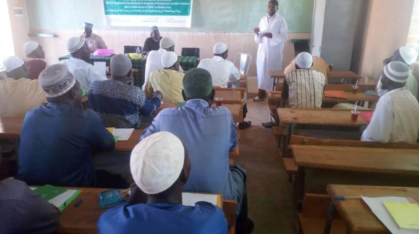 İDDEF Burkina Faso&rsquo;da &rsquo;Eğitim M&uuml;essesleri M&uuml;fredat Programı&rsquo; d&uuml;zenledi