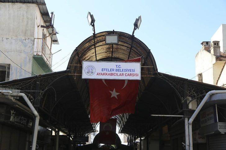 Efeler Belediyesi ekipleri Ayakkabıcılar Çarşısı’nda temizlik çalışması yaptı G1