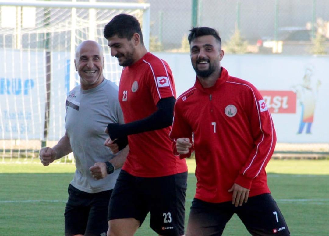 Sivas Belediyespor&rsquo;da neşeli antrenman