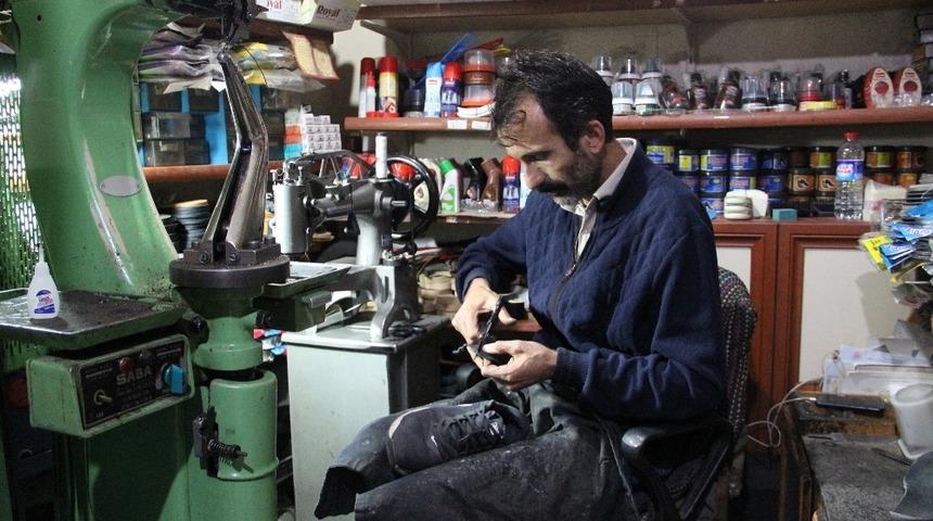 30 yıldır baba mesleğini s&uuml;rd&uuml;r&uuml;yor