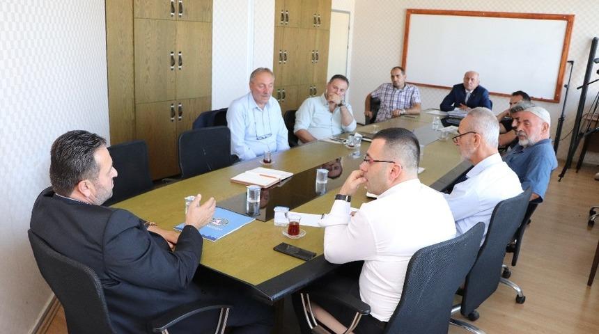 Başkan Yanmaz, muhtarları dinledi