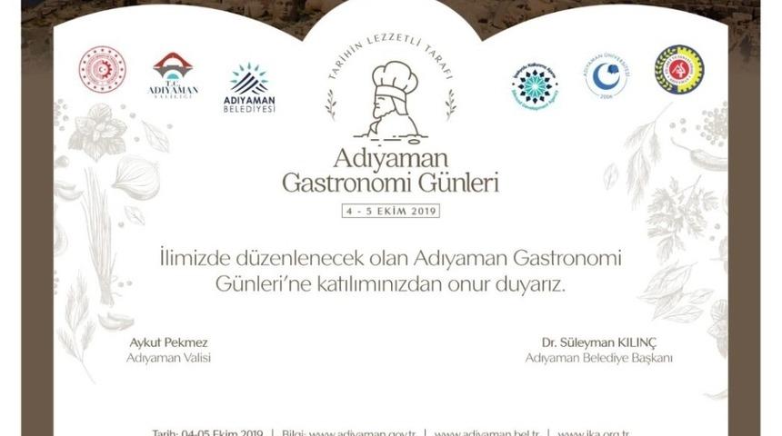 Adıyaman lezzetleri tanıtılacak