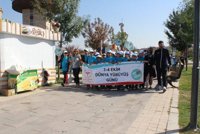 Elazığ’da sağlık için yürüyüş etkinliği