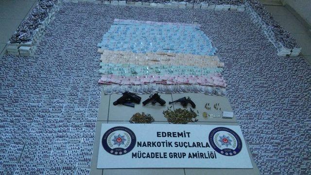 1,5 milyon liralık uyuşturucu hap ile yakalandılar