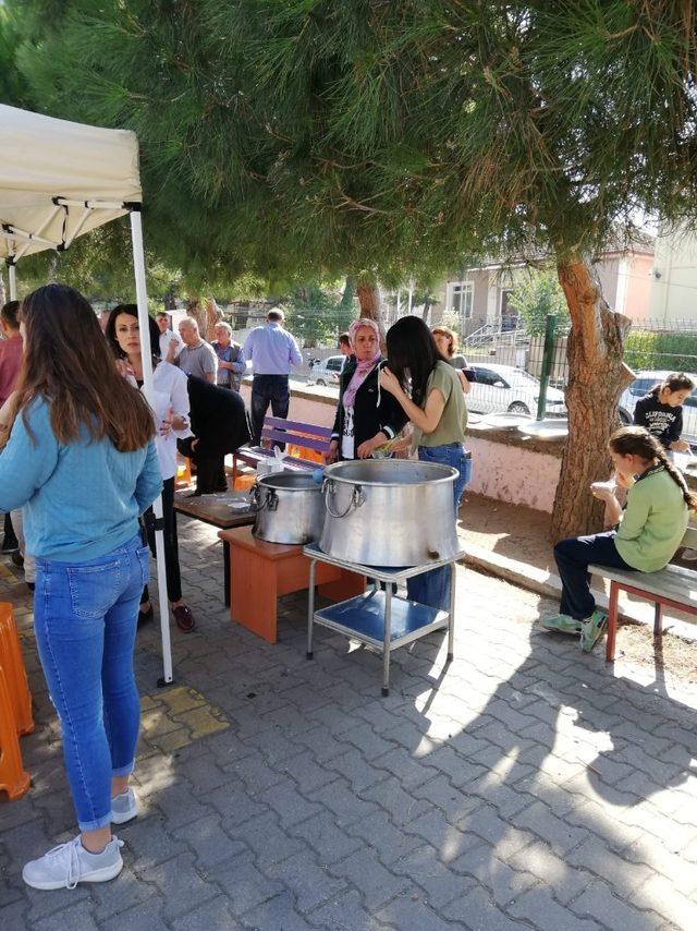 Berkan Saçaklı okulunda unutulmadı