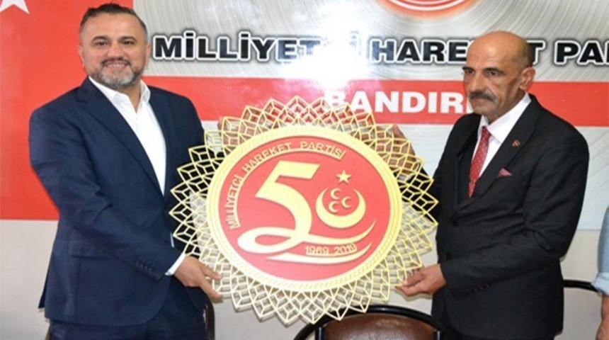AK Parti&rsquo;den MHP&rsquo;ye 50&rsquo;nci yıl ziyareti