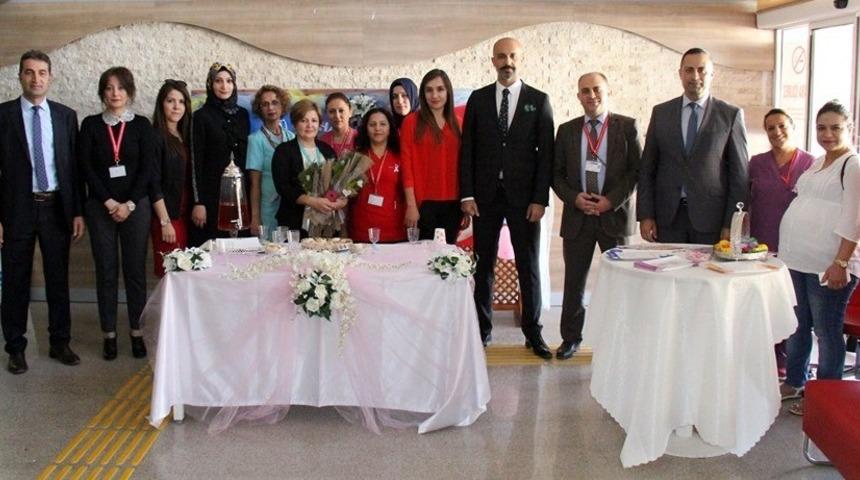 Sağlık idarecilerinden hastane servislerine ziyaret