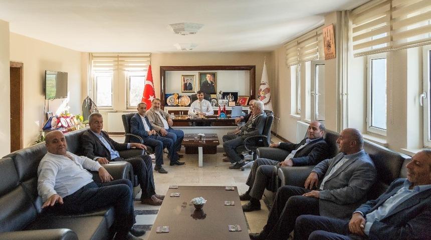 Başkan Tanğlay muhtarlarla bir araya geldi