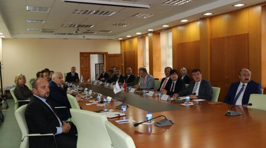 BEÜ Rektörü Yardım, YÖKAK’ın toplantısına katıldı