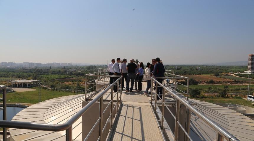 Fransız Kalkınma Ajansı ve İller Bankası yetkilileri, Mezitli İ&ccedil;mesuyu yatırımlarını inceledi