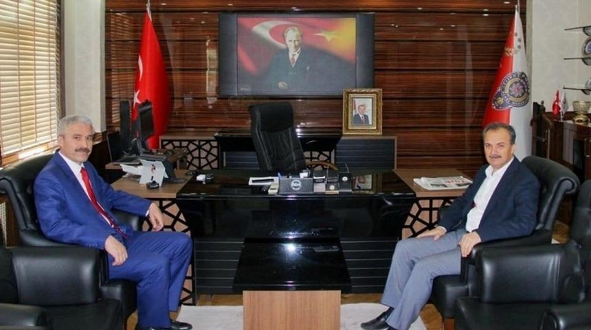 Başkan Kılın&ccedil;&rsquo;tan, Emniyet M&uuml;d&uuml;r&uuml; Erg&uuml;der&rsquo;e hayırlı olsun