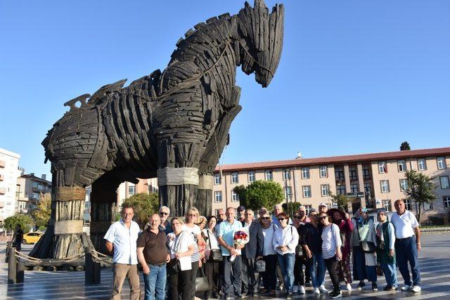 Emeklilerden Başkan Genç’e Çanakkale teşekkürü