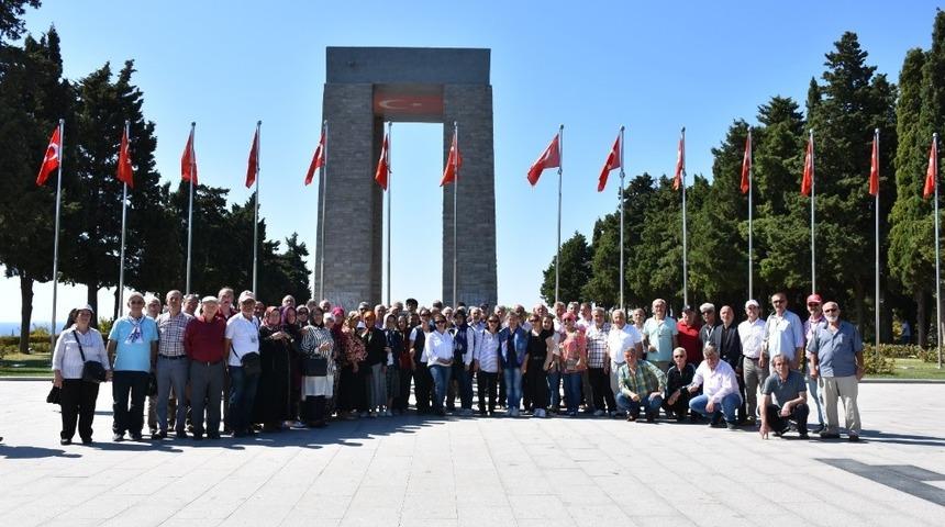 Emeklilerden Başkan Gen&ccedil;&rsquo;e &Ccedil;anakkale teşekk&uuml;r&uuml;