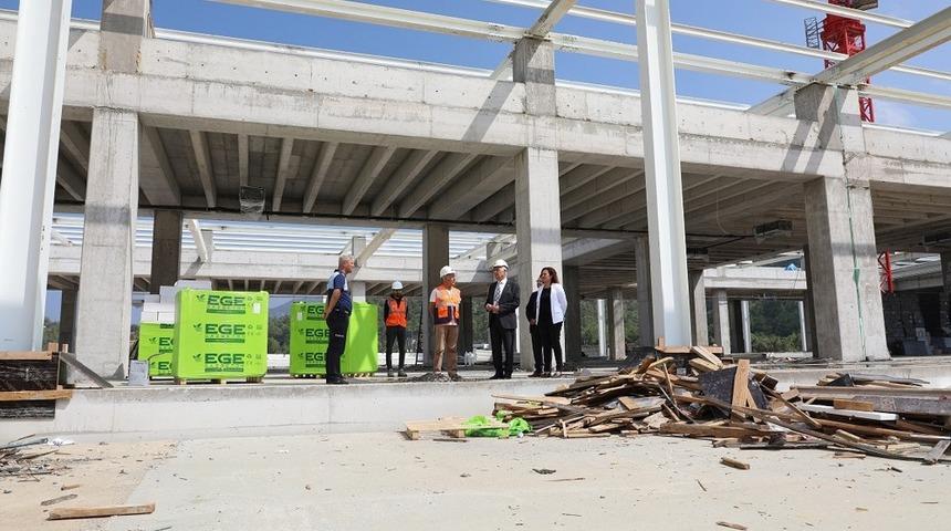 Bodrum Otogar yapım &ccedil;alışmaları devam ediyor