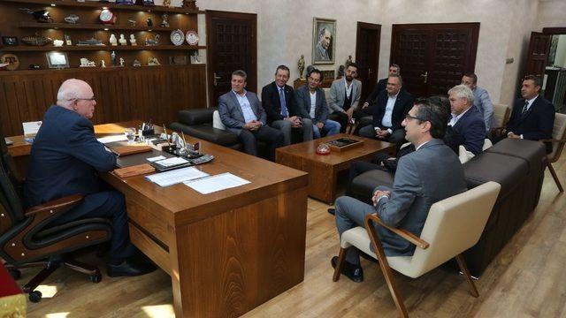 Eskişehir Ticaret Odasından Kazım Kurt’a ziyaret