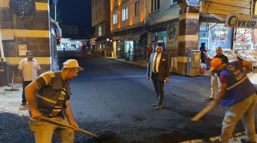 Gölbaşı otogarındaki çalışmalar 24 saatte tamamlandı