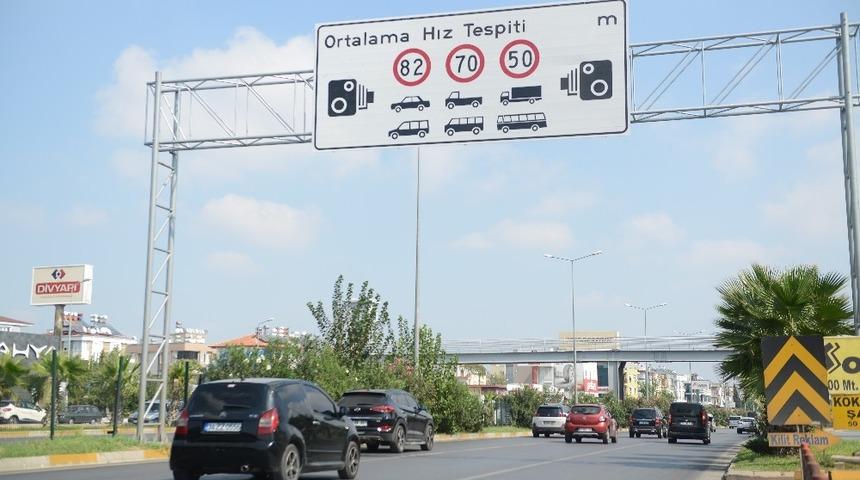 Antalya&rsquo;da hız sınırı y&uuml;kseltildi