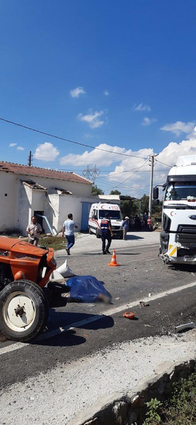 Milas’ta trafik kazası: 1 ölü