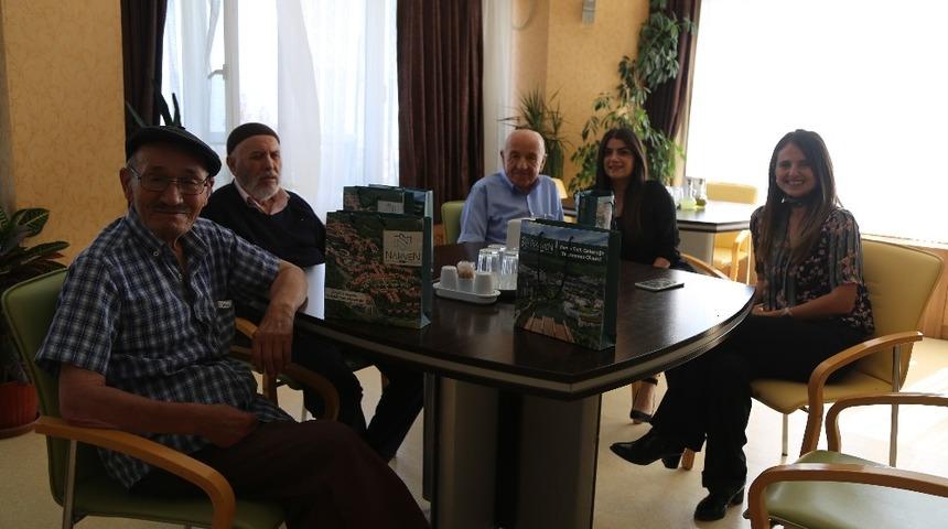 Narven&rsquo;den huzurevindeki yaşlılara ziyaret