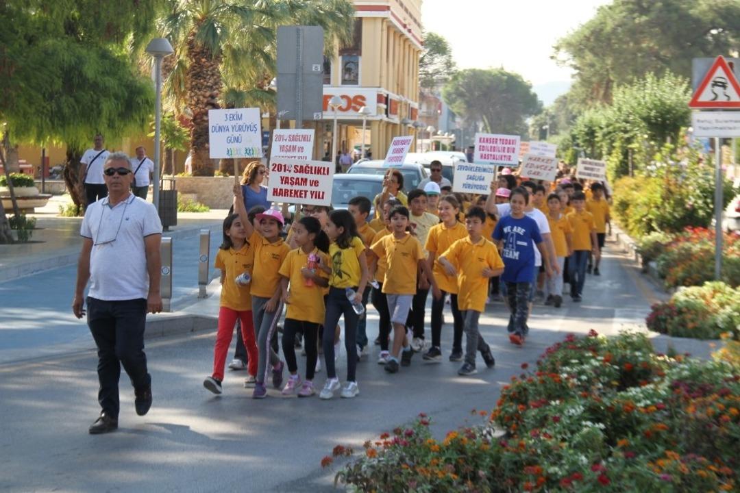 D&uuml;nya Y&uuml;r&uuml;y&uuml;ş G&uuml;n&uuml; Milas&rsquo;ta kutlandı