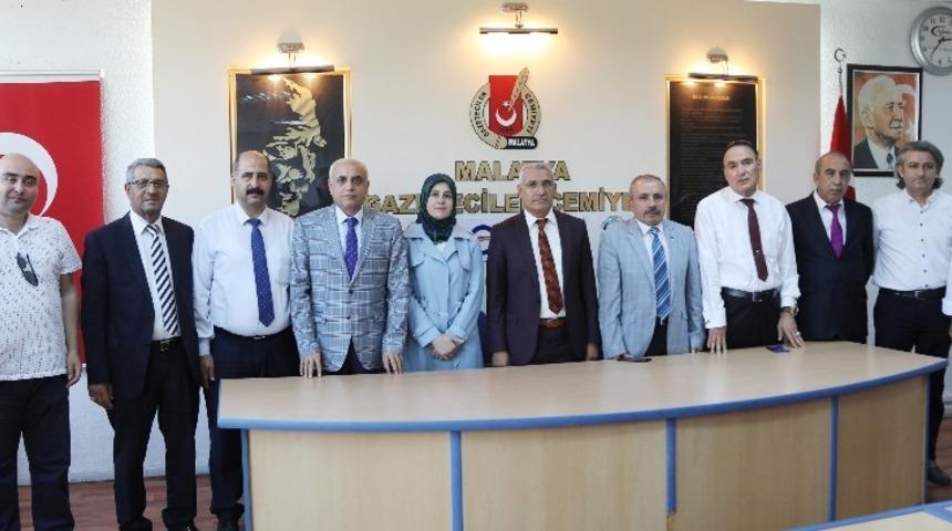 Battalgazi Belediye Başkanı Osman G&uuml;der, MGC&rsquo;yi  ziyaret etti