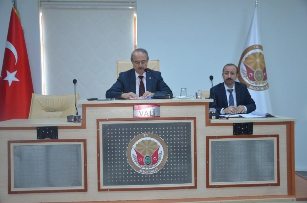 Bilecik&rsquo;te İl Koordinasyon Toplantısı yapıldı